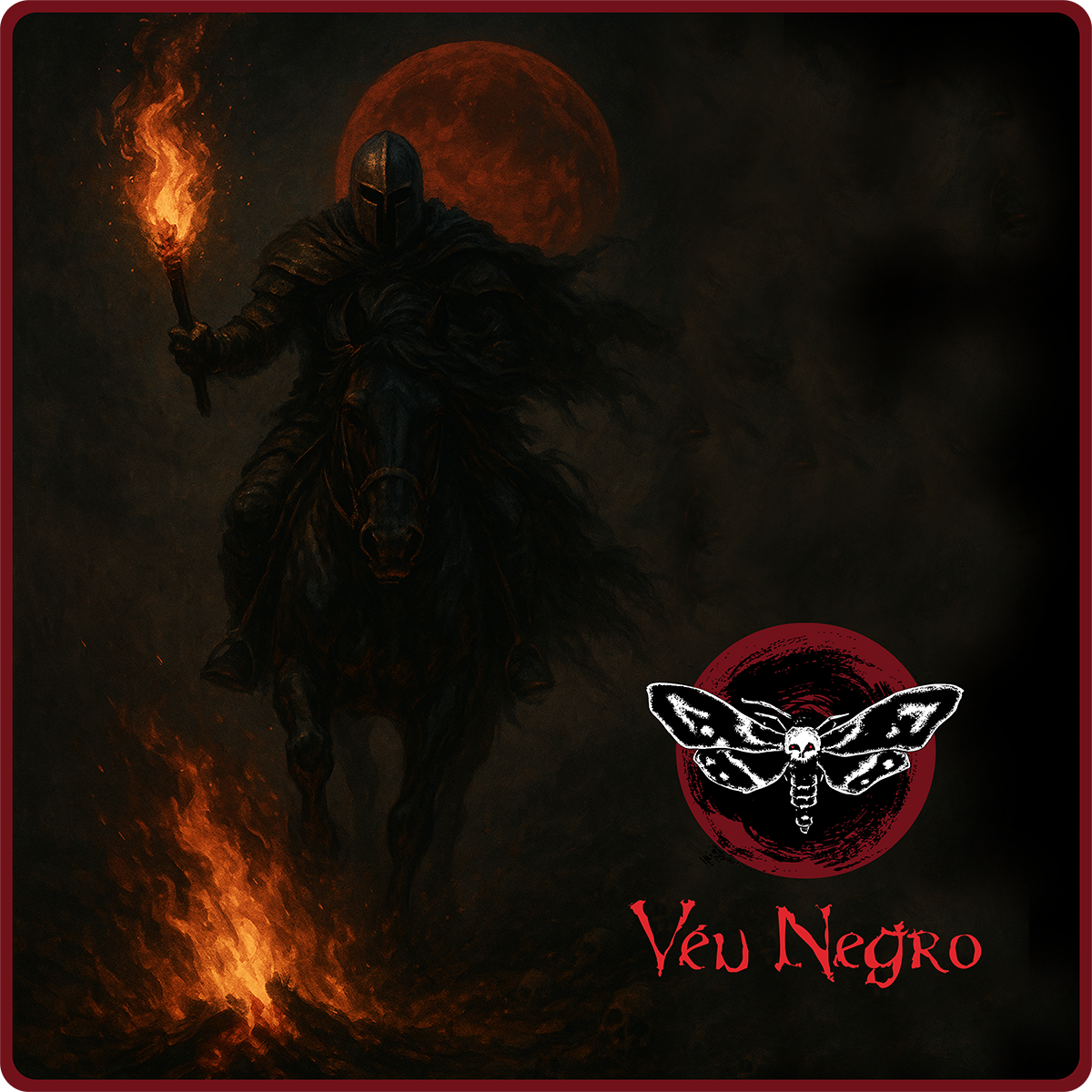 Capa Oficial do projeto Musical Véu Negro