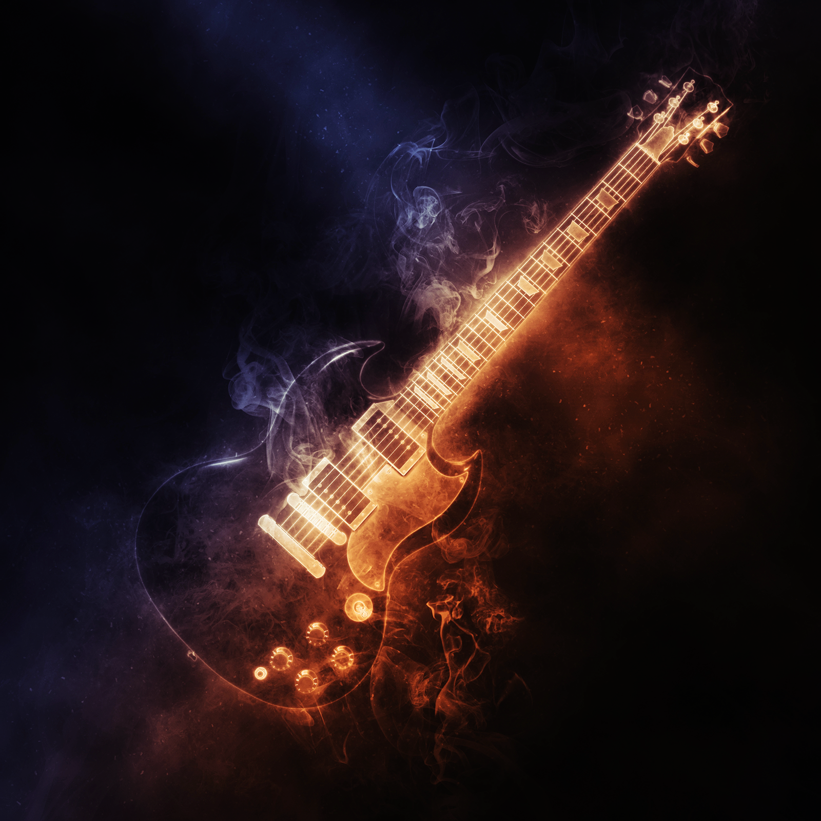 Foto oficial Véu Negro – guitarra